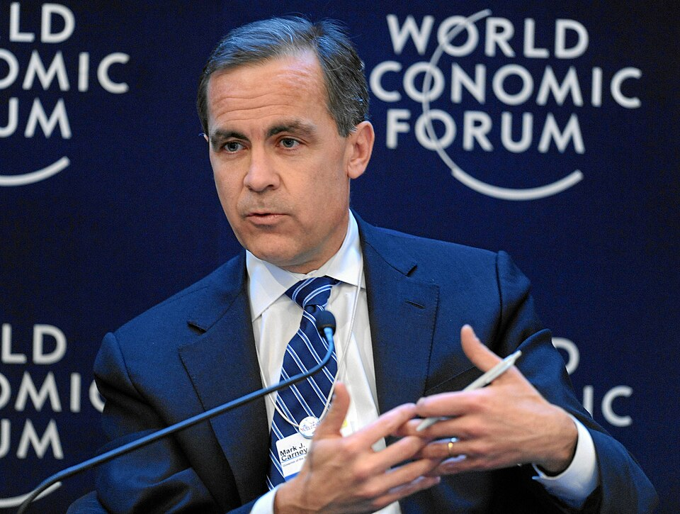 “Bomb bank” founder Mark Carney appeals to UK to join the defence lender