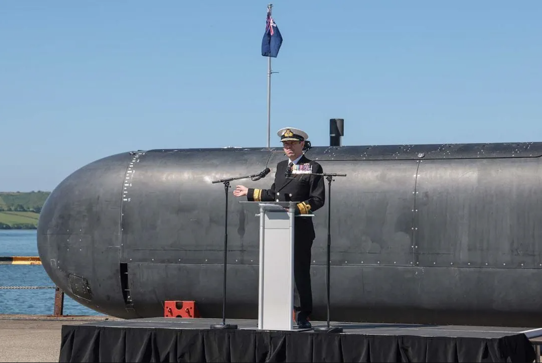 Britain and the US test-fire torpedo from underwater drone for the first time